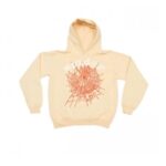 New Sp5der Web Hoodie – Beige