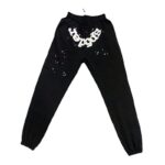Sp5der Classic Flame Logo Pants For Unisex