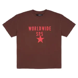 Worldwide SP5 Brown Sp5der T-Shirt